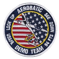 94 FTS Aerobatic Demo Team 2026 Patch