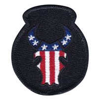 C TRP 1-113 CAV American Flag Bull Patch