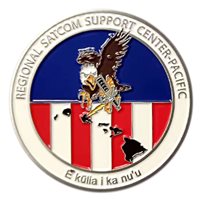 USSF DELTA 8 Regional SATCOM Support Center-Pacific Challenge Coin