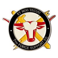 7 FSS Lift Strike Commander Challenge Coin
