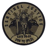 208 TC Sentinel Justice OCP Patch