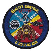 D Co 2-82 AHB Quality Control Patch