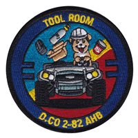 D Co 2-82 AHB Tool Room Patch