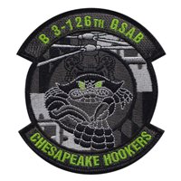 B Co 3-126 AVN Chesapeake Hookers Blackout Patch