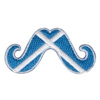 DNR Helitack Mustache Pencil Patch