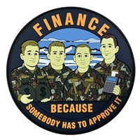 821 SBG Finance Team PVC Patch