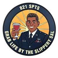 821 SBG SPTS Officer PVC Patch