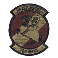 703 AMXS Heavy Metal Horse OCP Patch 