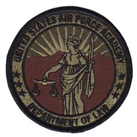 USAFA Department of Law OCP 3 Inch Patch 