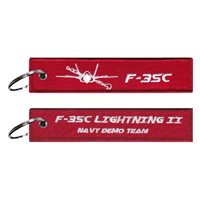 VFA-125 F-35C Demo Team Red Key Flag