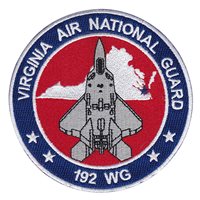 192 WG Virginia F-22 Patch