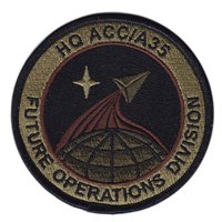 HQ ACC A35 Future Operations Division OCP Patch