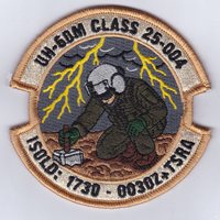 UH-60M Class 25-004 Patch