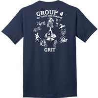USAFA Group 4 Custom Shirts (Navy Blue)
