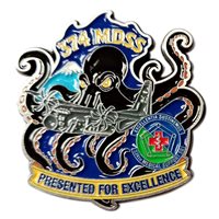 374 MDSS Octo Challenge Coin