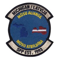 US Embassy Latvia BAO Michigan Latvija Patch