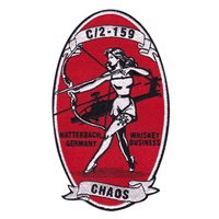 C Co, 2-159 AB Chaos Pin Up Girl Patch