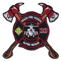 FT Carson Fire Dept Station 33 Patch