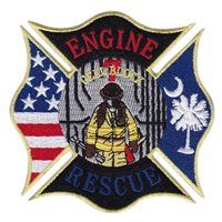 North Charleston Fire House Cell Block 7 Patch