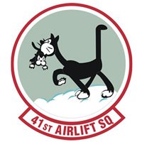 41ST Airlift Squadron (41 AS) Patches 