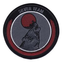 AFSOC Silver Team Red Patch