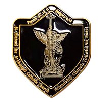 374 AW St Michael Challenge Coin 