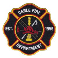 Cable Fire Department Patch