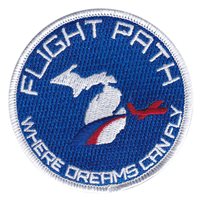 Flight Path Michigan Map Patch