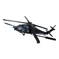 MH-60K Black Hawk Custom Airplane Model Briefing Sticks