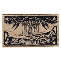 USS Savannah LCS 28 NWU Type III Patch