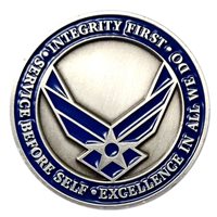 LED HS PA-011 AFJROTC Challenge Coin