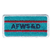 USAFA Women Swim and Dive Blue Pencil Patch