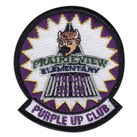 School Club Purple Up Club Patch