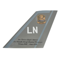 48 EMS F-35 Airplane Tail Flash