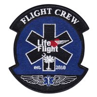  Med Trans Life Flight White Patch