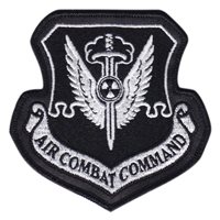 315 WPS Air Combat Command Patch With Leather