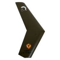 Design Your Own Custom U.S. Army, Bell OH-58D Helicopter Tail Flash