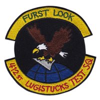 412 Tech Patch 412 LTS Custom Patches | 412th Logistics Test Squadron Patch