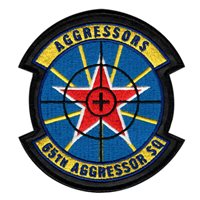 65 AGRS Custom Patches | 65th Aggressor Squadron Patches