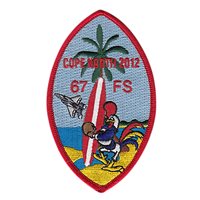 67 FS Guam Patch | 67th Fighter Squadron Embroidered Patch
