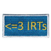 41 FTS <=3 IRTs Pencil Patch 