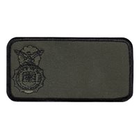 736 SFS Olive Drab Nametag Patch 