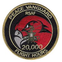 Peace Vanguard AH-64 20,000 Hours patches