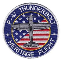 P-47 Thunderbolt Heritage Flight Patch 