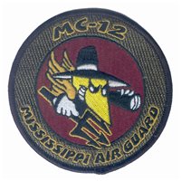 186 ARW MC-12 MSANG Subdued Patch