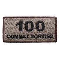 100 Combat Sorties Pencil Patch 