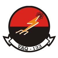 VAQ-133 EA-6B Airplane Tail Flash