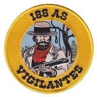 186 AS Vigilantes Round Patch