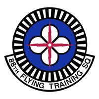 88 FTS T-6 Airplane Tail Flash