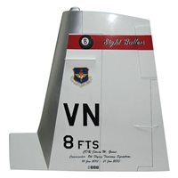 8 FTS T-6 Airplane Tail Flash